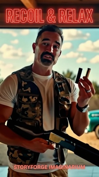 Recoil & Relax – A Physics-Breaking AI Action-Comedy Short – screenshot 1