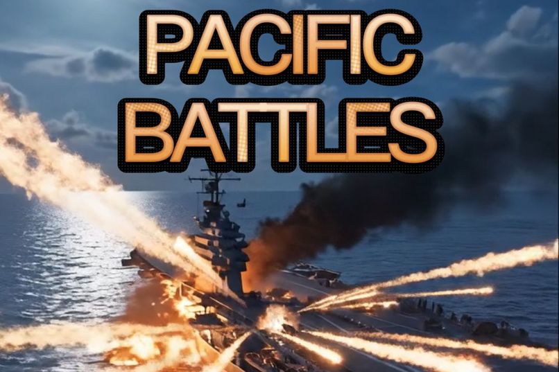 Pacific Battles – AI-Generated WWII Naval Combat – screenshot 1