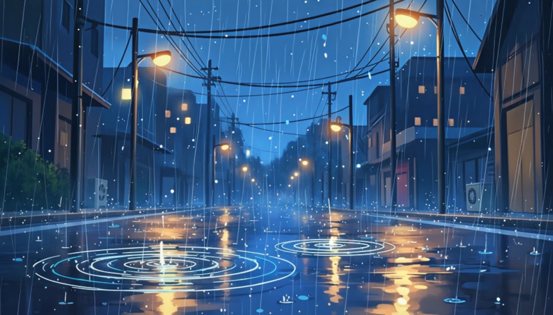 Blue Rain — A Song of Time and Distance – screenshot 1