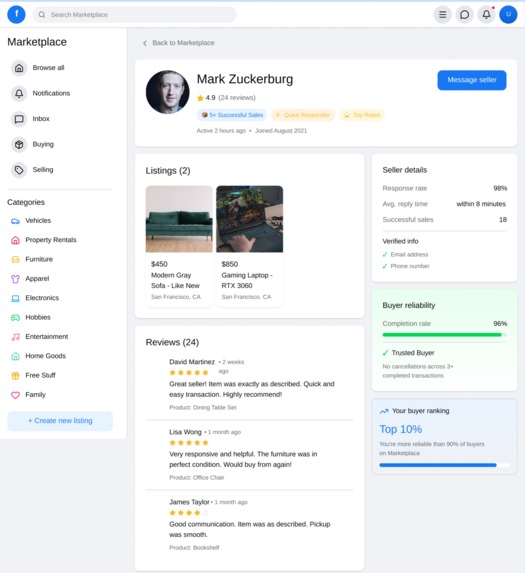 Facebook Marketplace – screenshot 3