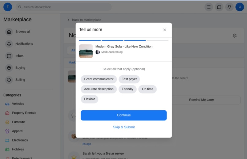 Facebook Marketplace – screenshot 4
