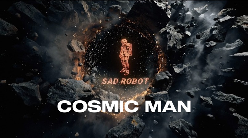 SAD ROBOT - COSMIC MAN – screenshot 1