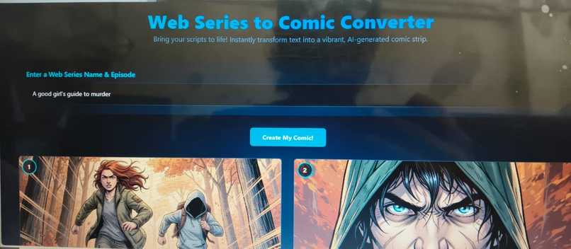 Web series 2 comic | Devpost