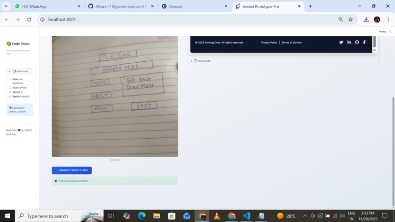 Sketch to Code – screenshot 3