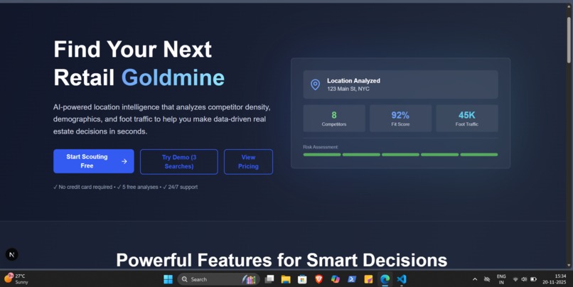 Retail site – screenshot 3