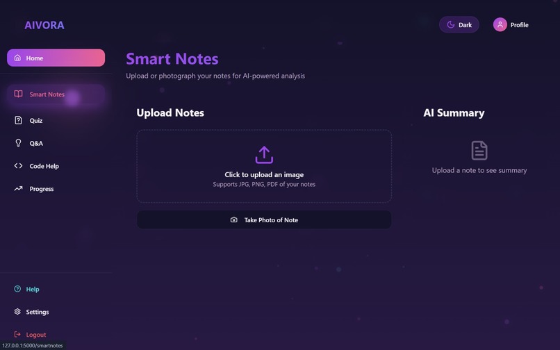 AiVORA – screenshot 3