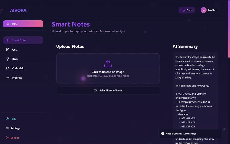 AiVORA – screenshot 8