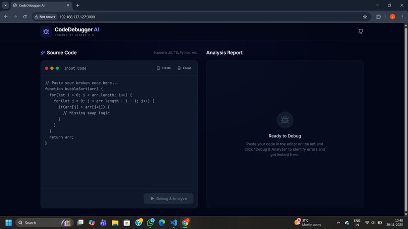 Code Debugger AI – screenshot 1