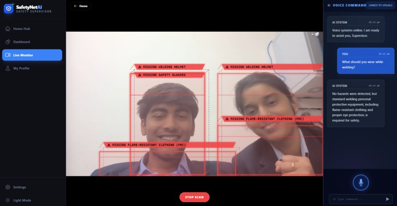 SafetyNet-AI – screenshot 5