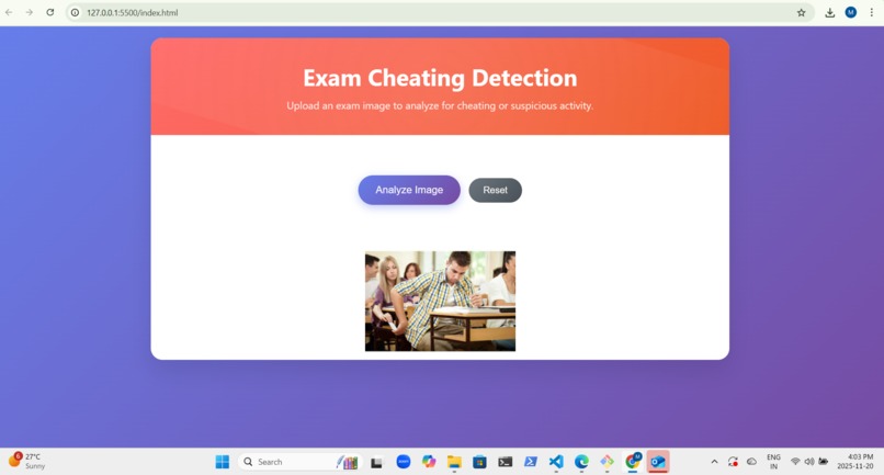 Cheating Detection – screenshot 1
