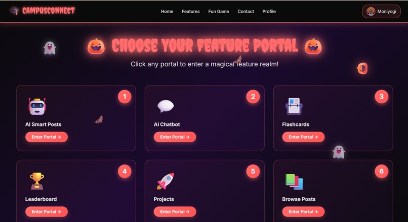 CampusConnect – screenshot 2