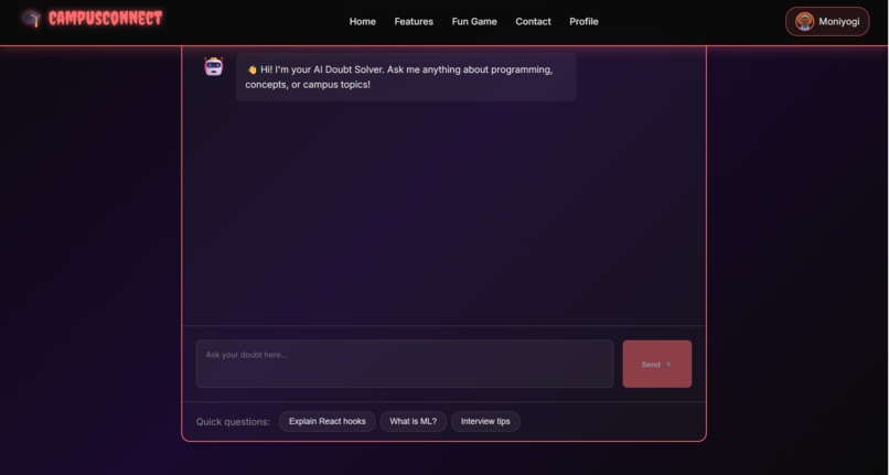 CampusConnect – screenshot 4