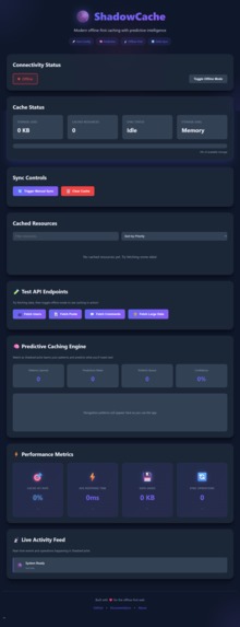 ShadowCache – screenshot 2