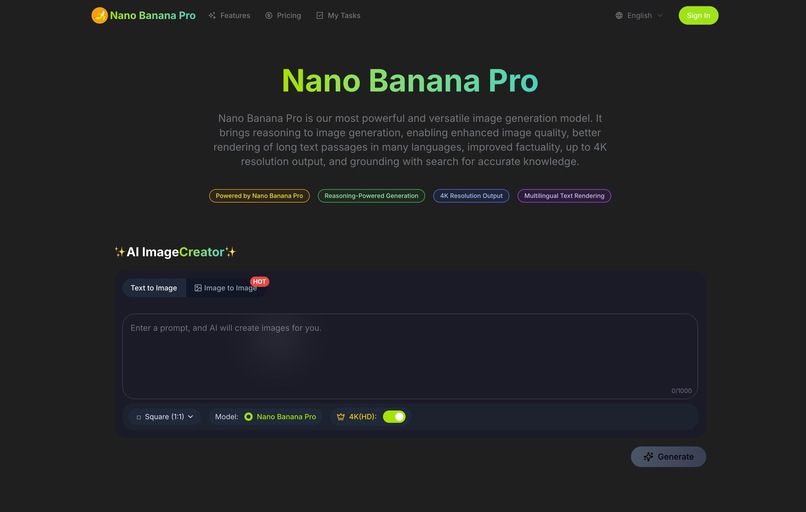 Nano Banana Pro – screenshot 1