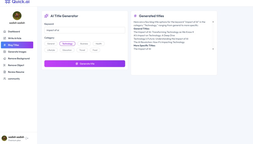 Quick-AI – screenshot 6
