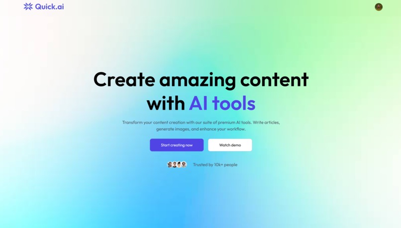 Quick-AI – screenshot 1