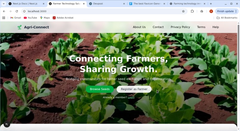 ## AgriTech One – screenshot 2