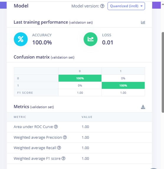 Green box  – screenshot 2