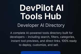 DevPilot AI Tools Hub