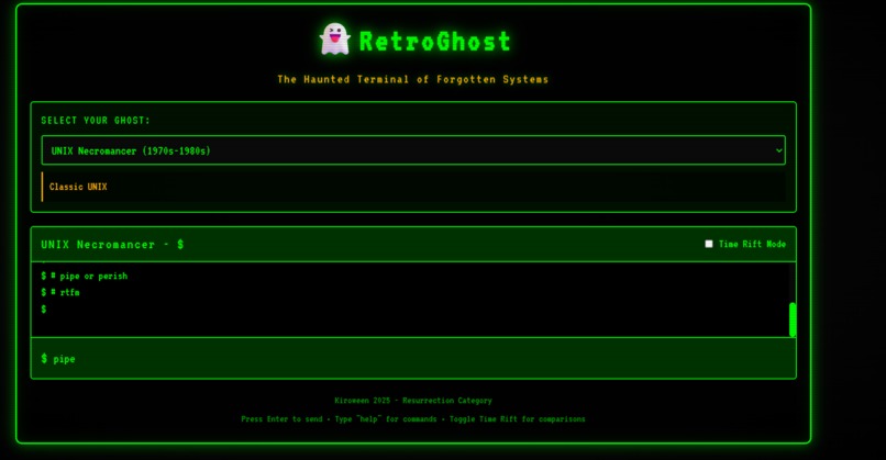 RetroGhost – screenshot 1