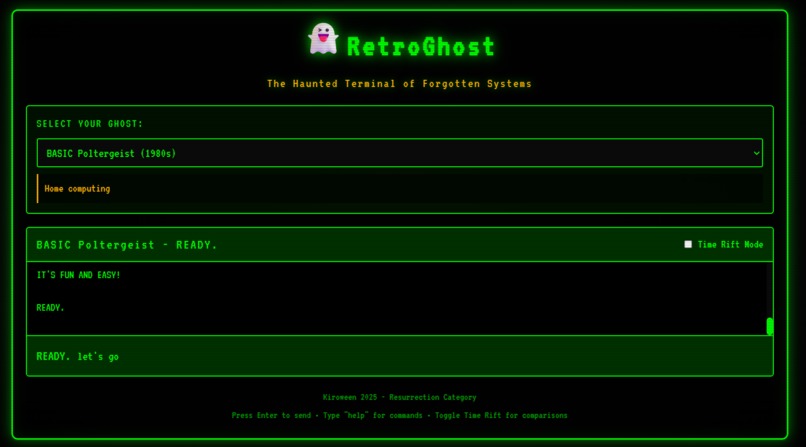 RetroGhost – screenshot 2
