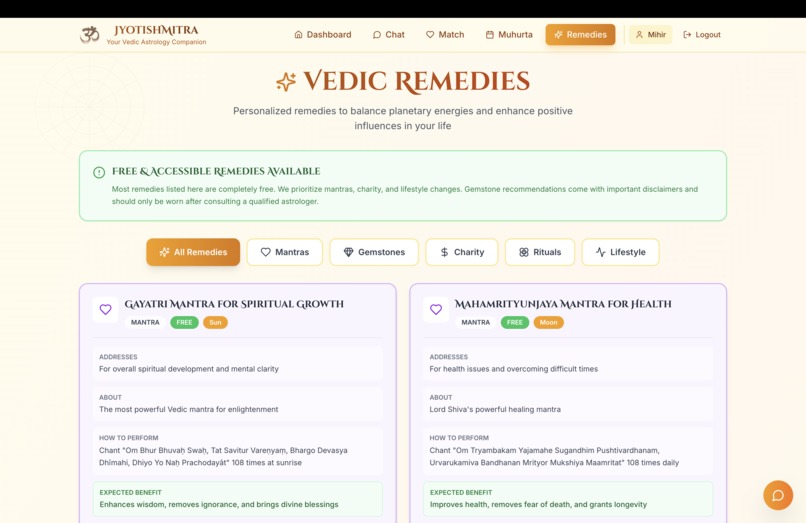 JyotishMitra – screenshot 5