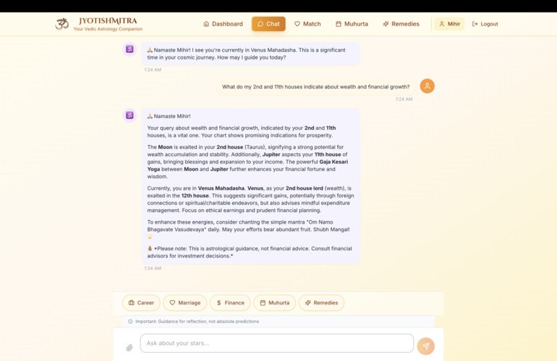 JyotishMitra – screenshot 3