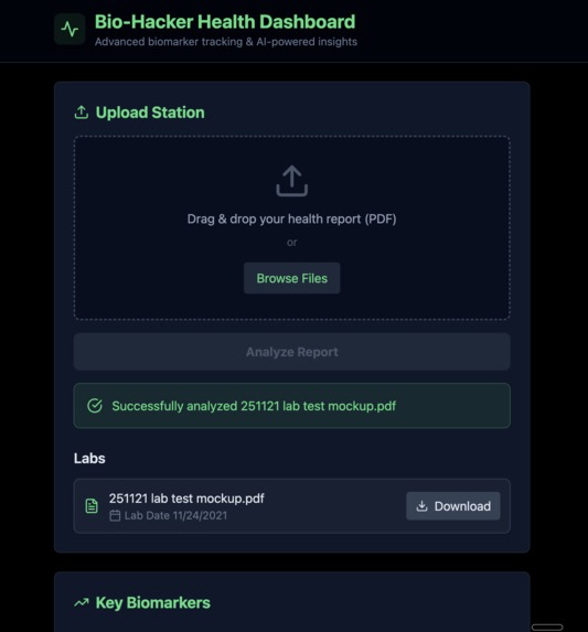 BioTrend – screenshot 1