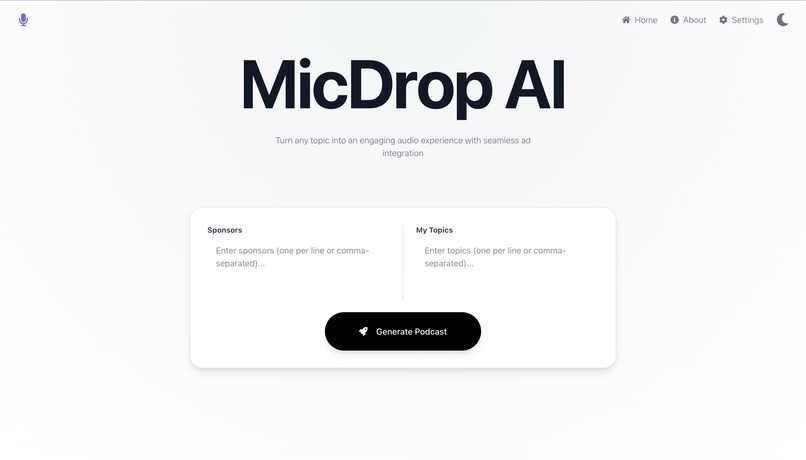 MicDrop AI – screenshot 1