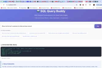 SQL Query Buddy