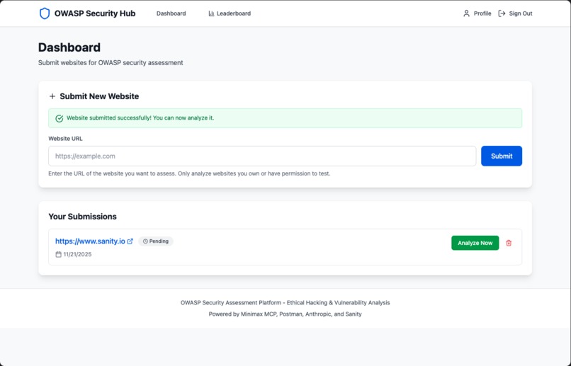 SentinelMCP – screenshot 1