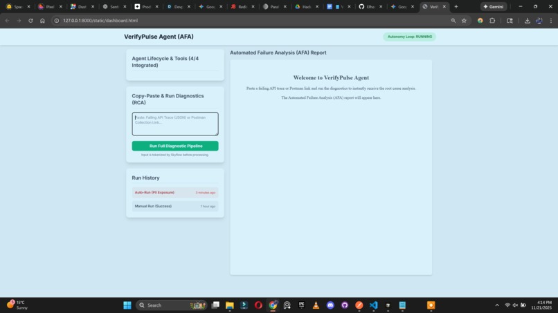 VerifyPulse – screenshot 2