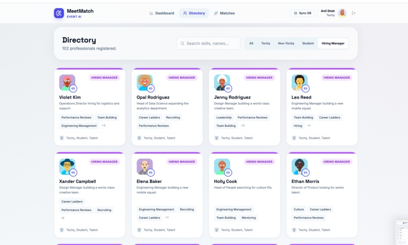 MeetMatch – screenshot 3