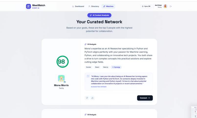 MeetMatch – screenshot 4
