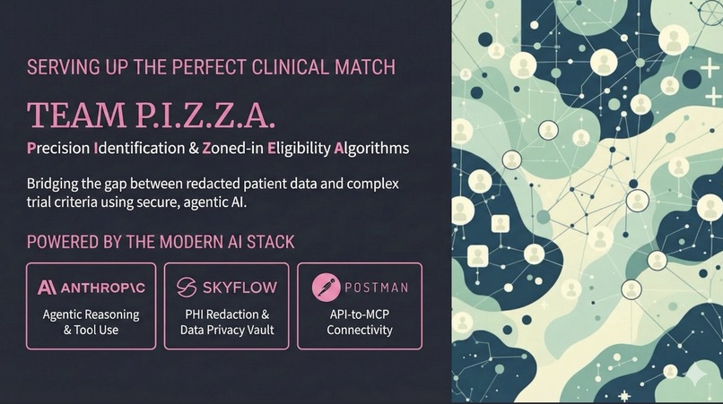 Clinical trial qualifier – screenshot 1