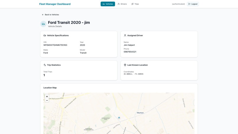 Fleet Management & Telematics Platform – screenshot 6