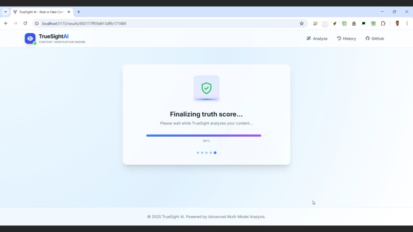 TrueSight AI – screenshot 1