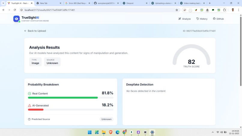 TrueSight AI – screenshot 4