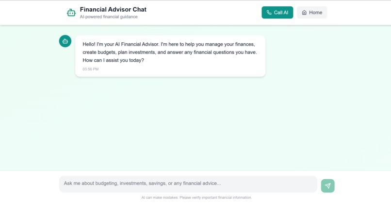 Financial AI Assistant – screenshot 4