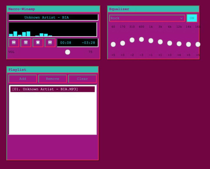 NecroWinamp – screenshot 1