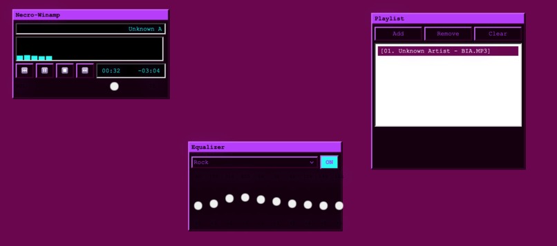NecroWinamp – screenshot 3