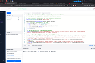 Zetech AI chatbot