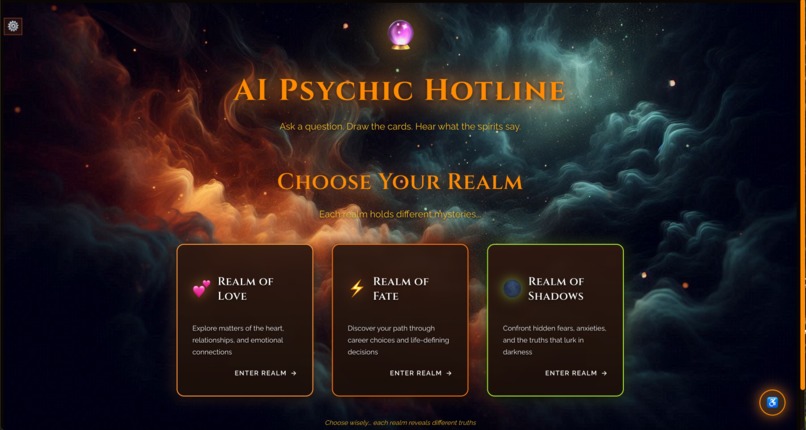 AI Psychic Hotline – screenshot 1