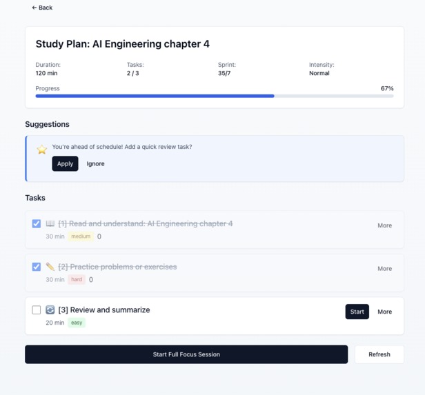 Focus forge AI – screenshot 5