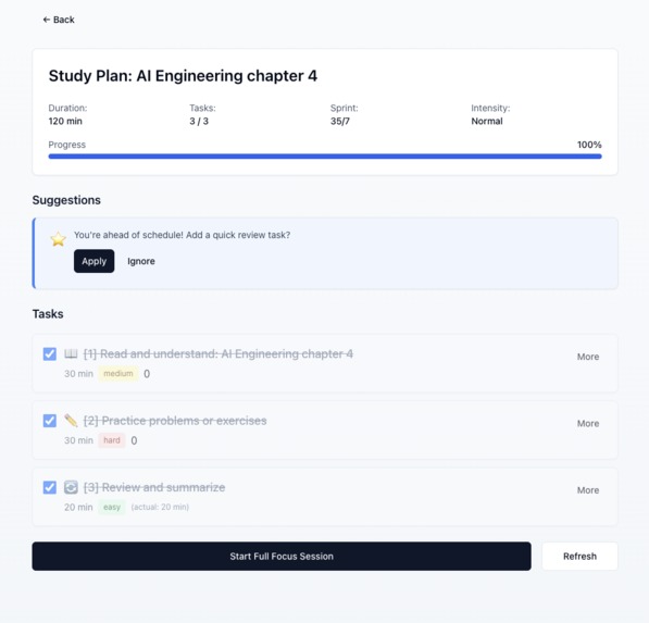Focus forge AI – screenshot 6