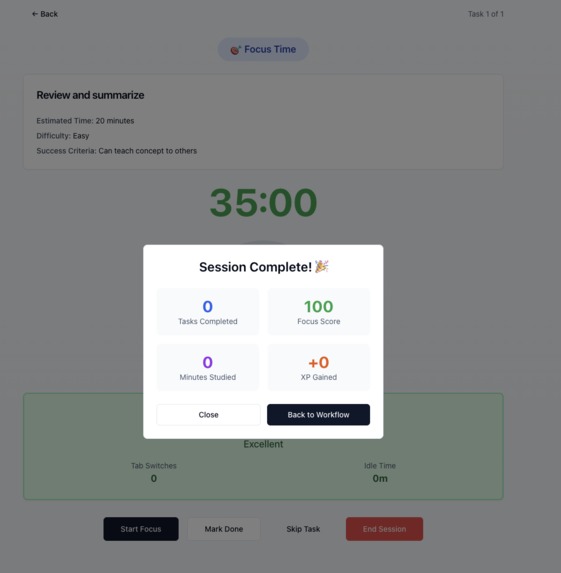 Focus forge AI – screenshot 7