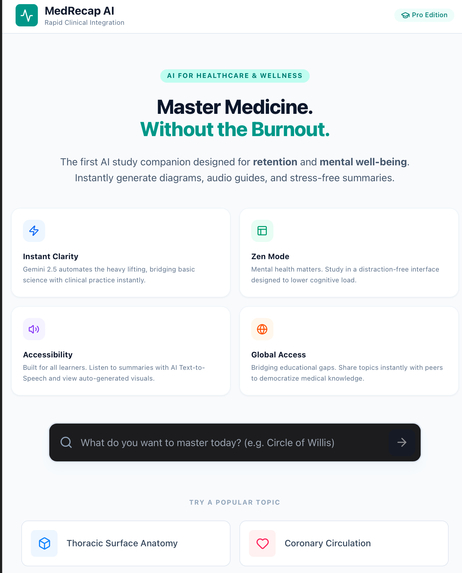 MedRecap AI – screenshot 3