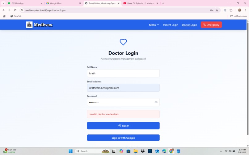 “Serverless Telehealth Assistant: – screenshot 3
