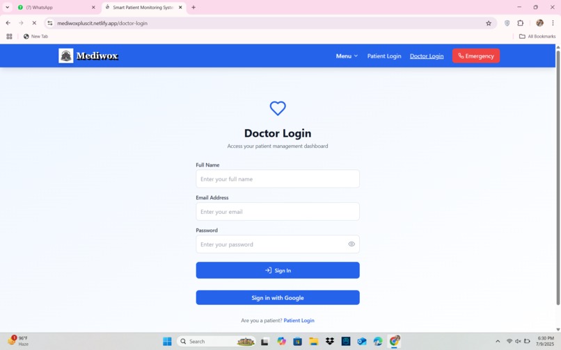 “Serverless Telehealth Assistant: – screenshot 4