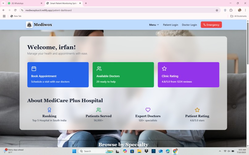 “Serverless Telehealth Assistant: – screenshot 5